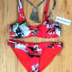 NWT Tini Bikini swimsuit-REVERSIBLE